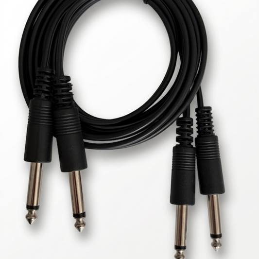 2 x 6.3mm - 2 x 6.3mm 2'li Line Jack Kablosu
