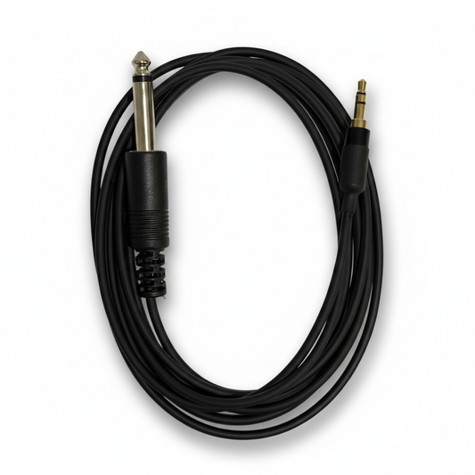 Stereo 3.5mm - 1 x Mono 6.3mm Çivi Jack Aux Kablosu